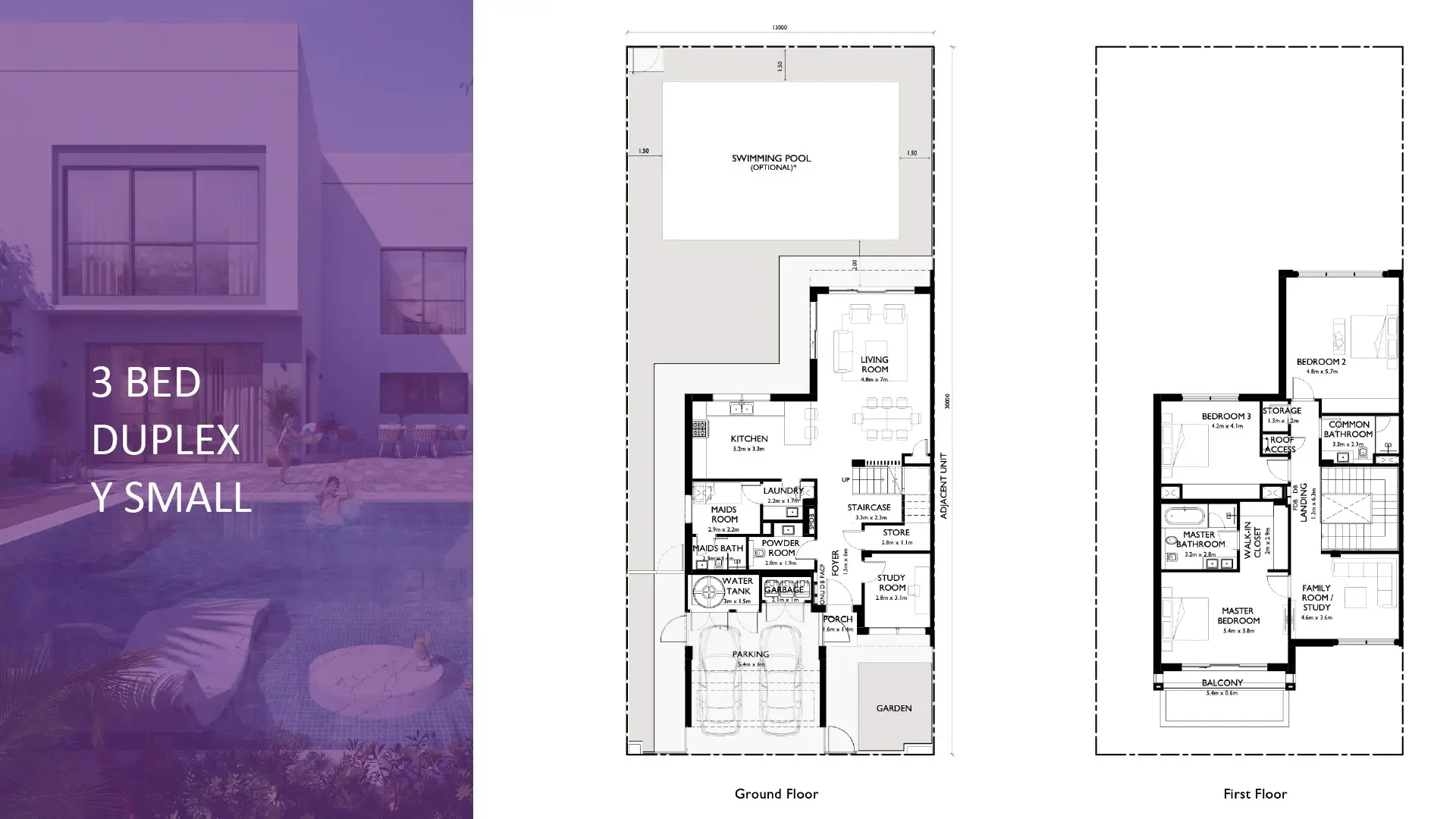 3 BR - Type A